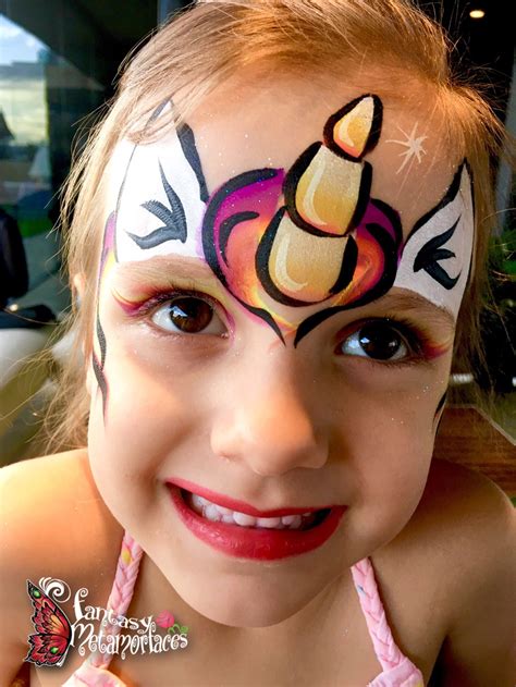 simple easy unicorn face paint|unicorn face paint instructions.